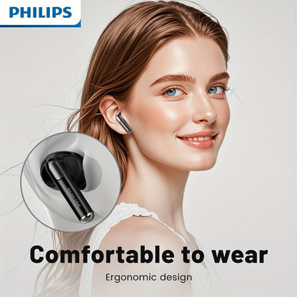 True Wireless Earbuds Philips In-Ear Stem Set with 18-Hour Listed Battery Life, Smart Tap Controls and Two Colors