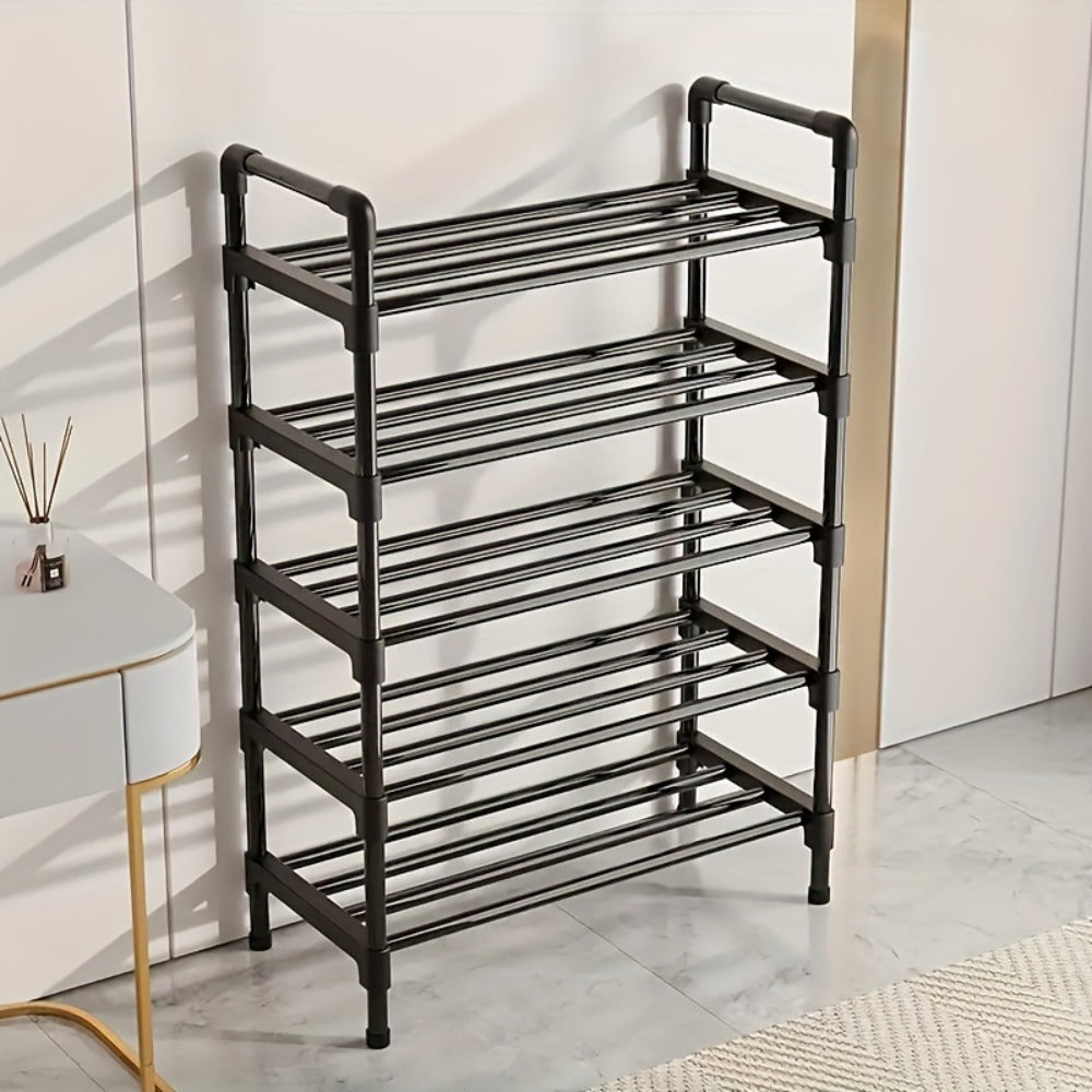 Shoe Rack Multi-Layer Space Saving – 3 to 8 Tier Shoe Storage Stand Organizer for Entryway Bedroom Closet Corridor