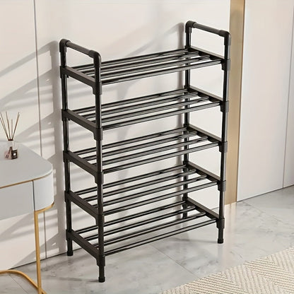 Shoe Rack Multi-Layer Space Saving – 3 to 8 Tier Shoe Storage Stand Organizer for Entryway Bedroom Closet Corridor