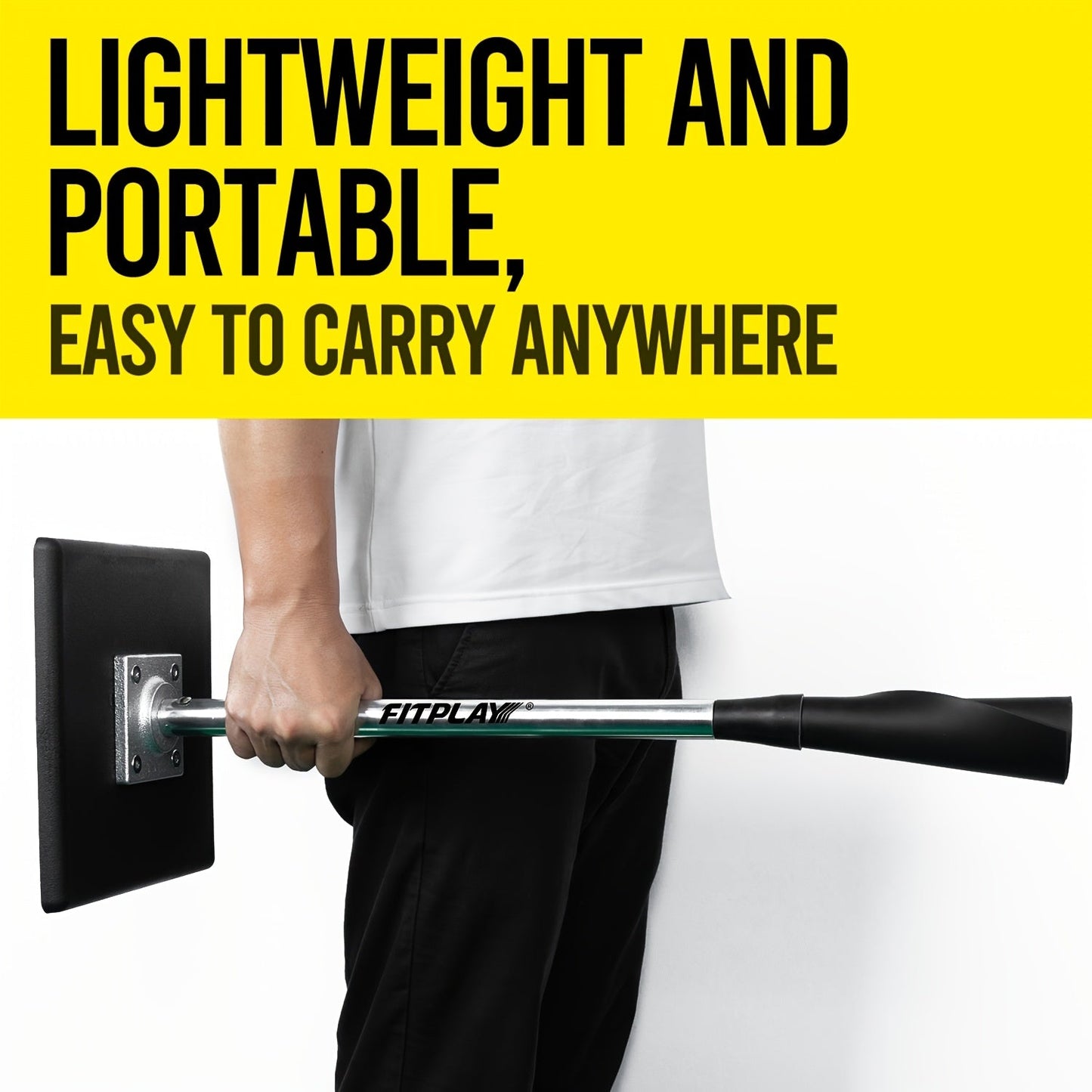 Adjustable Baseball and Softball Batting Tee with 25–37 Inch Height Range and Weighted Square Base