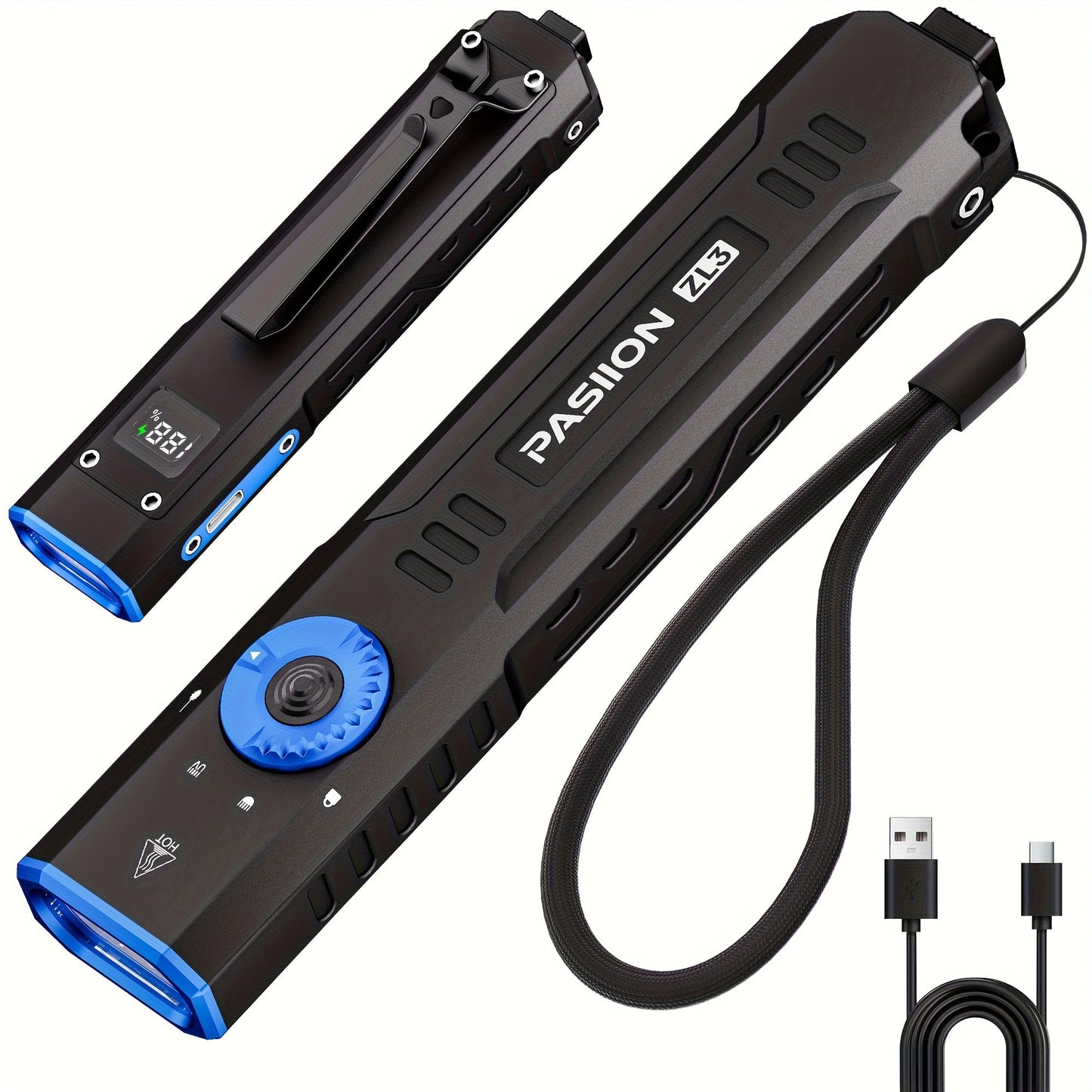 Tactical Flashlight Green Laser UV 3-in-1 for Entryways, Bedrooms and Living Spaces, with the Listed Configuration