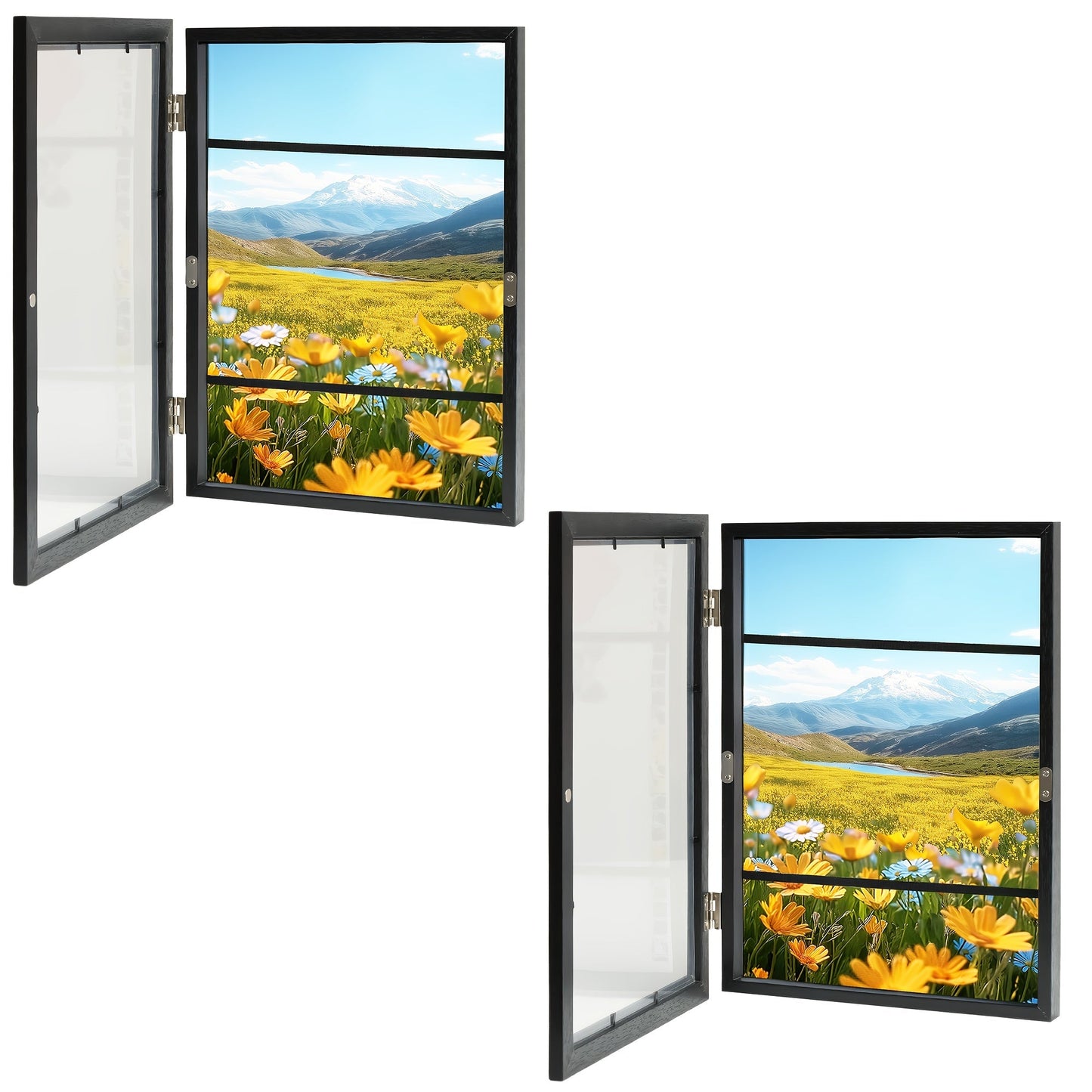 Kids Art Frames Front Opening Changeable Artwork Display Frames for Children Drawings Crafts Photos Wall Gallery – Set of 2 or 4