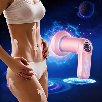 Body Sculpting Massager, Handheld Vibration Body Shaper with 5 Interchangeable Massage Heads