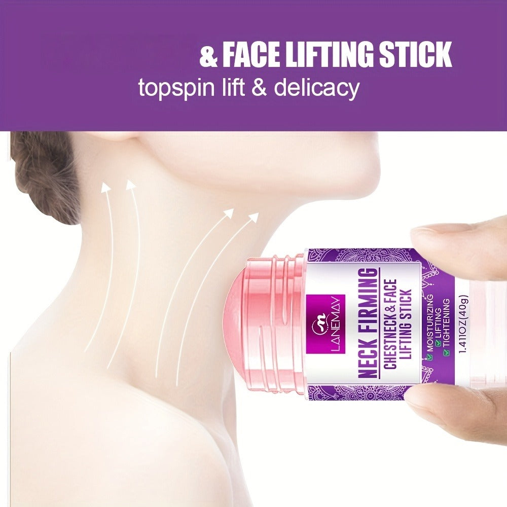 Retinol Collagen Face & Neck Stick 3pcs Set - Lifting Tightening Skin Care Stick, Portable Daily Skincare for All Skin Types Women