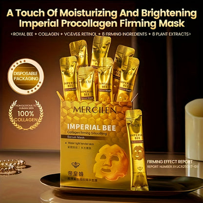 Propolis Face Mask 3 Boxes - Royal Jelly Hyaluronic Acid Niacinamide Squalane Deeply Sheet Mask