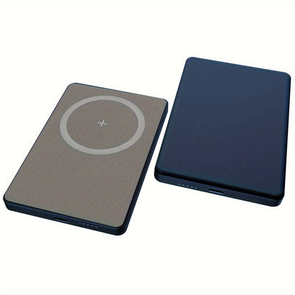 MagSafe Compatible Magnetic Power Bank 5000mAh Ultra Slim 20W Fast Charging, Portable Charger for iPhone 17 16 15 14 13 12