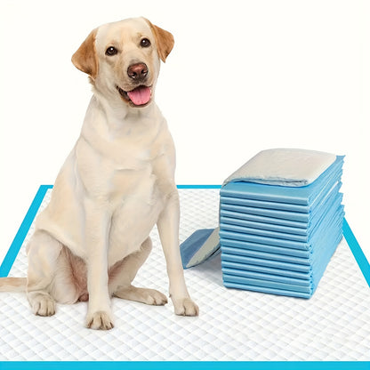 Dog Urine Pads Super Absorbent 23.6"x23.6" – Ultra-Thick Puppy Training Pads & Pet Toilet Pads, Rapid Liquid Lock