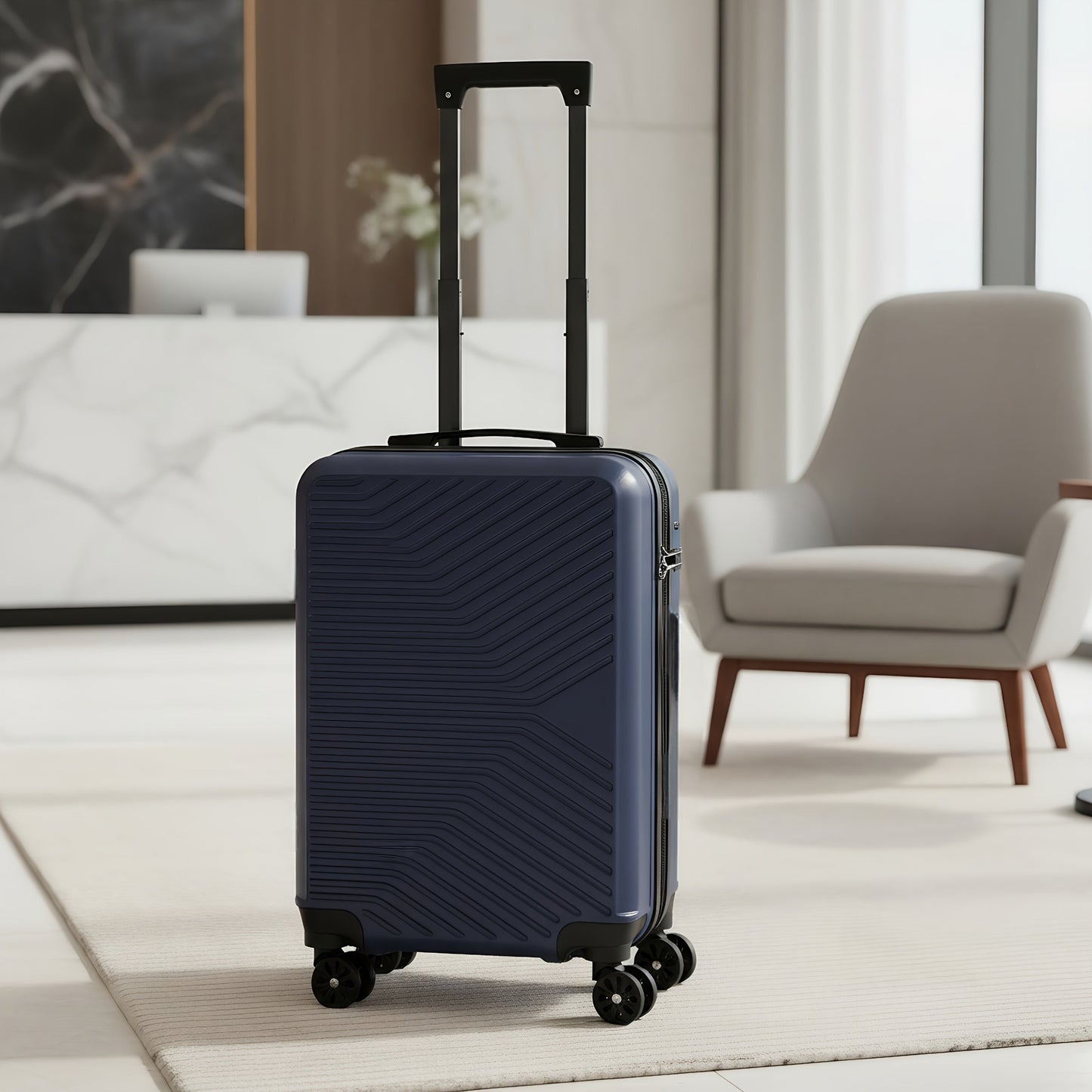 Carry On Luggage – 6 Colors, 20 Inch, ABS Hardshell, Spinner Wheels – detail view 20