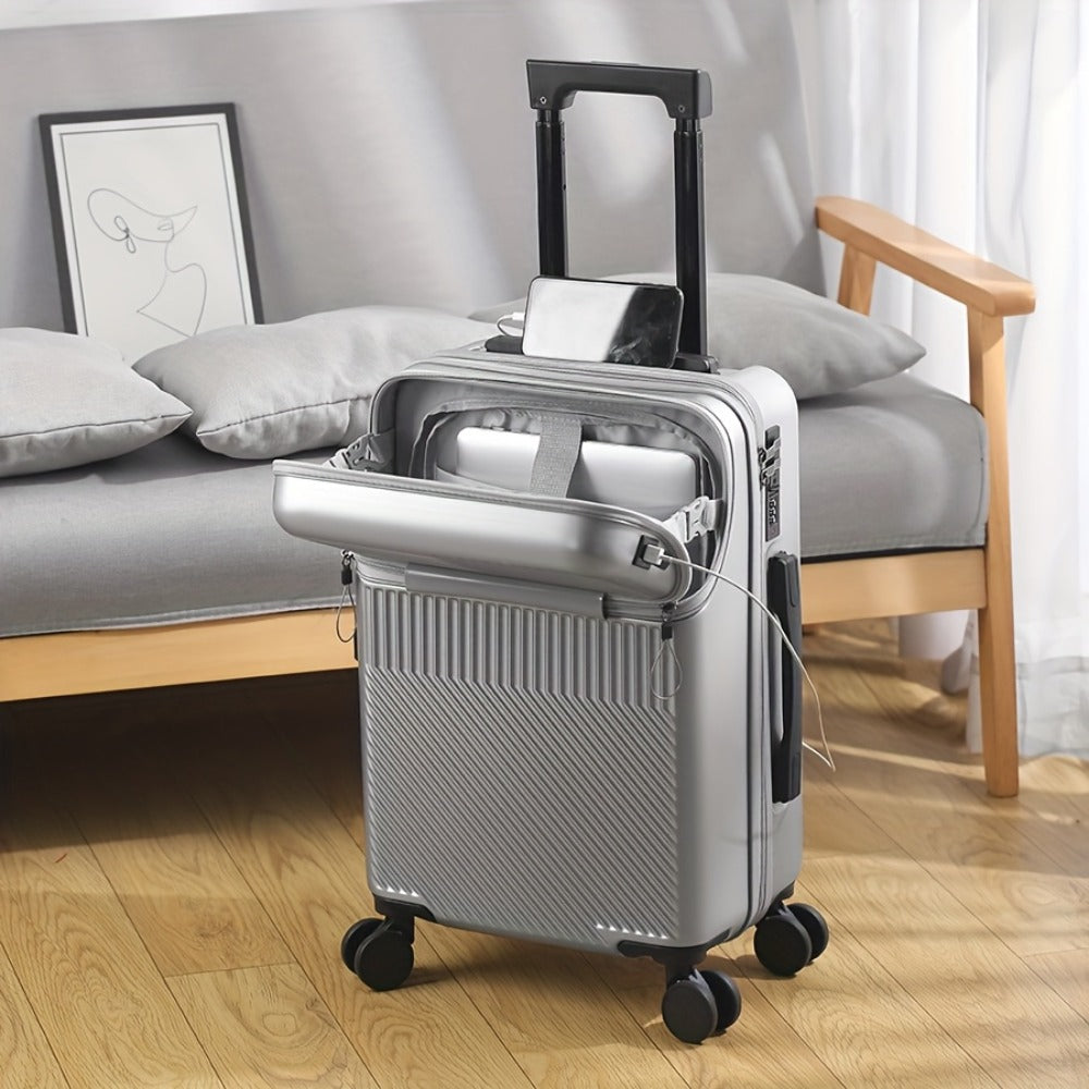 Carry On Luggage – 5 Colors, 20 Inch, Combination Lock, Spinner Wheels – detail view 8