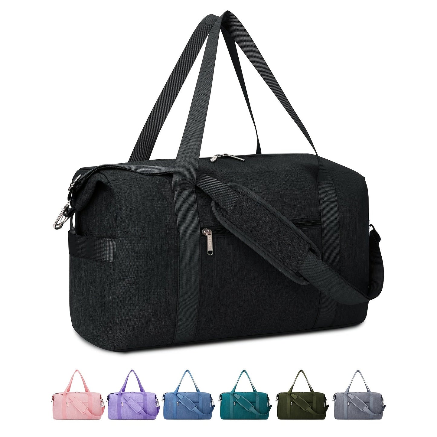 Carry On Luggage – 20L, Foldable, for Travel & Work – front view - product view 15