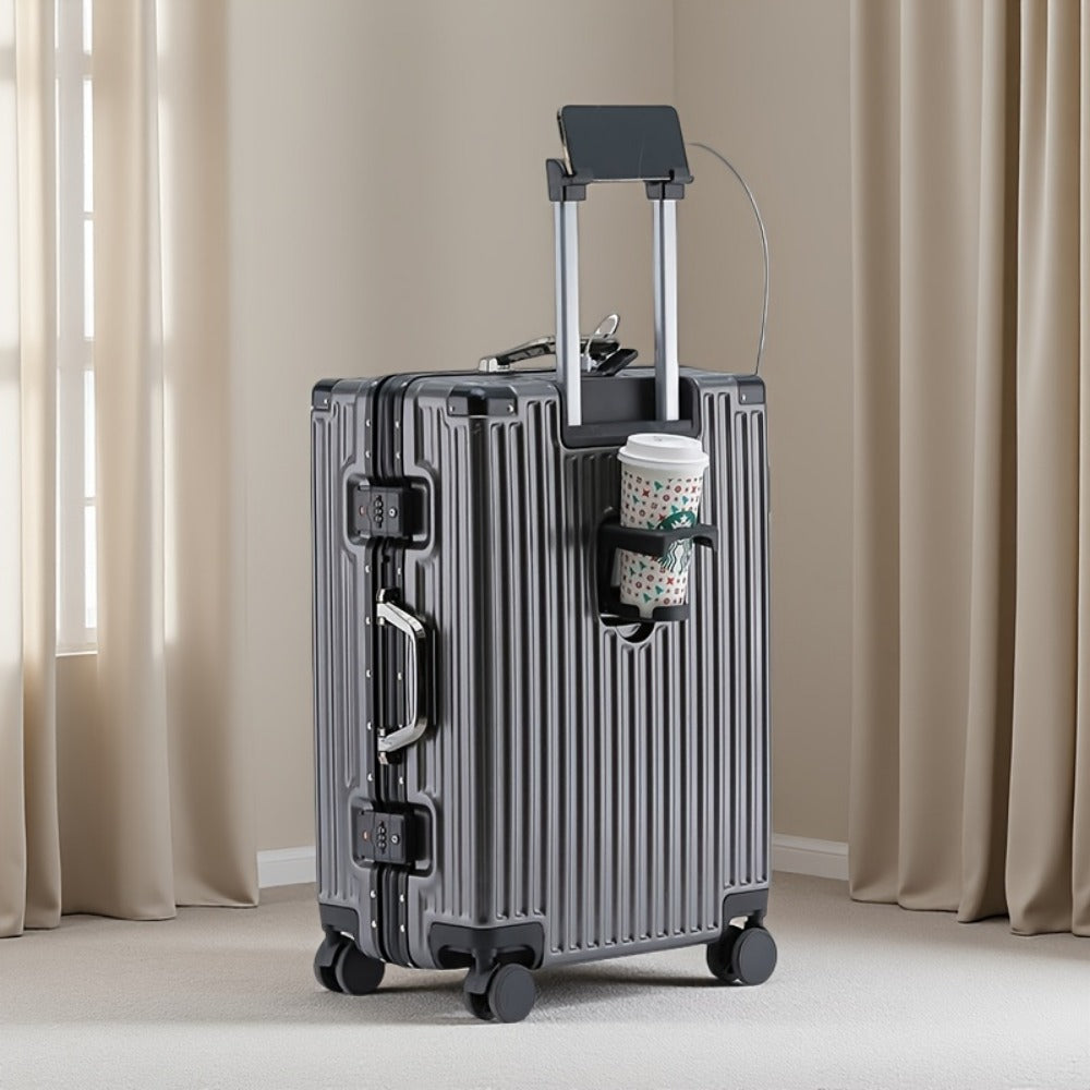 Carry On Luggage – 24 Inch, TSA Lock – front view