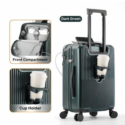 Carry On Luggage – 26 Inch, TSA Lock, Spinner Wheels, for Travel – detail view 27