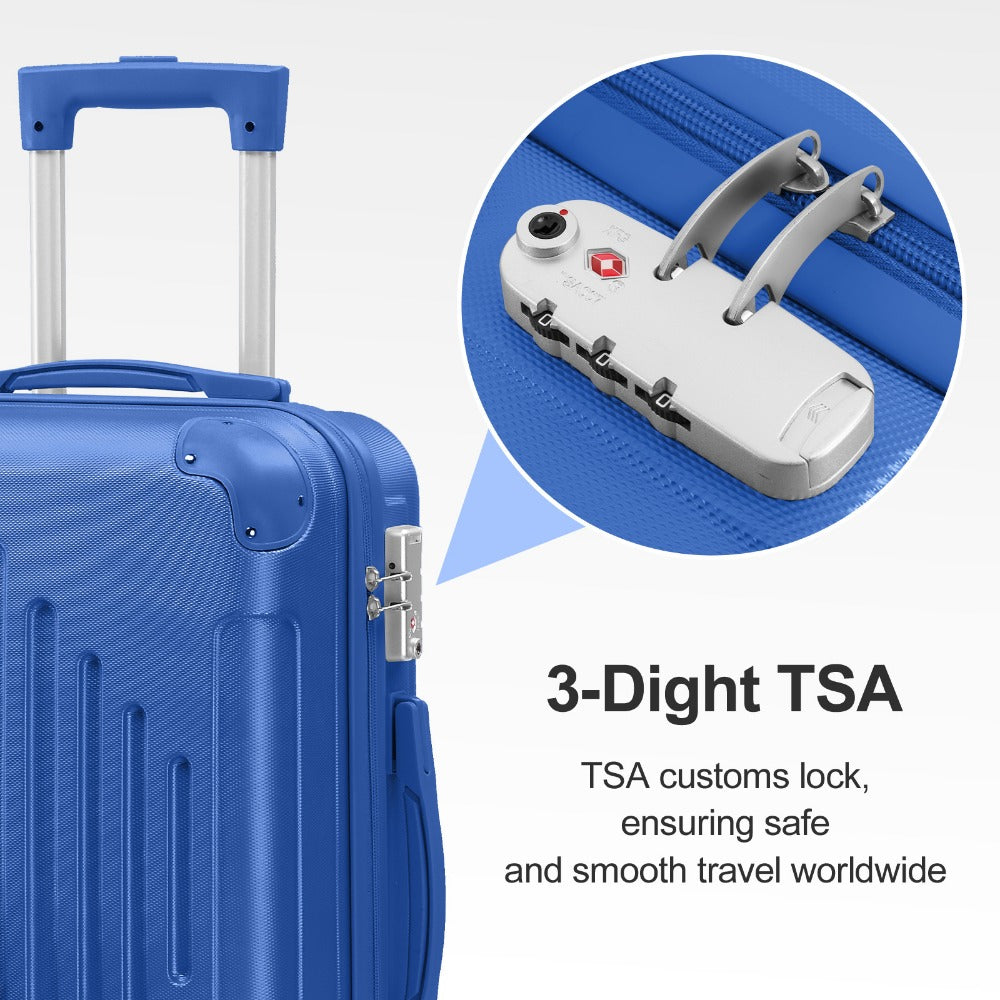 Carry On Luggage – 5 Colors, 28 Inch, Hardshell, TSA Lock – detail view 25