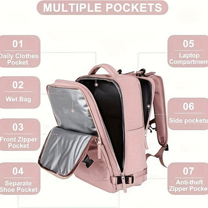 Carry On Luggage – 30L, for Travel & Everyday Use – detail view 2