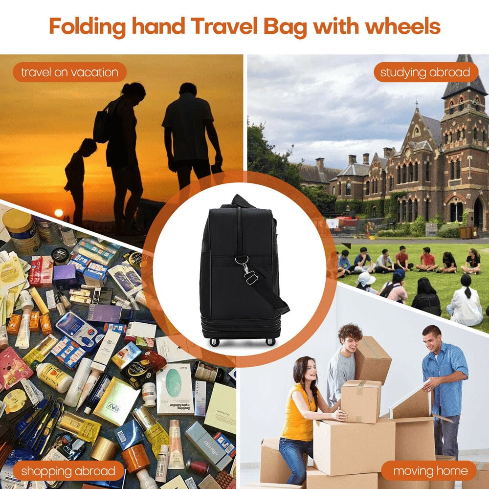 Carry On Luggage – 32 Inch, 77L, Expandable, Foldable – detail view 11