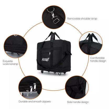 Carry On Luggage – 32 Inch, 77L, Expandable, Foldable – detail view 26