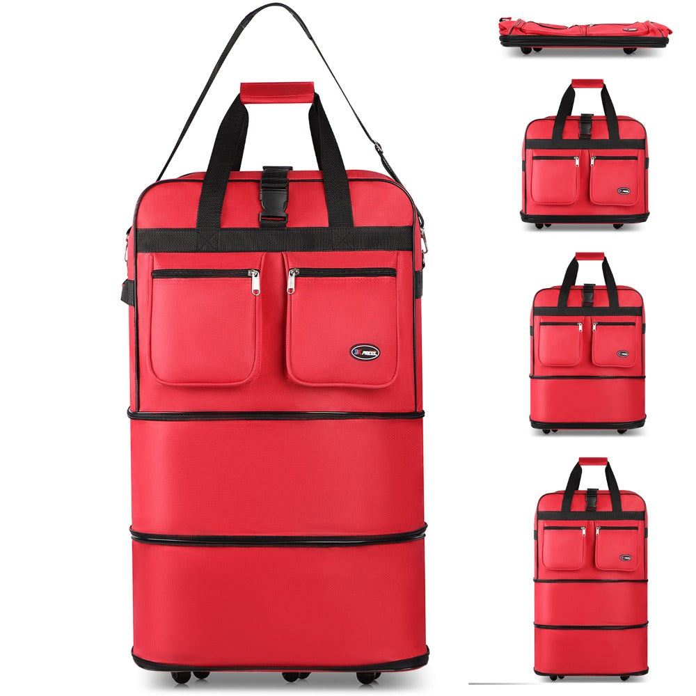 Carry On Luggage – 40 Inch, Expandable, Foldable, Spinner Wheels – detail view 11