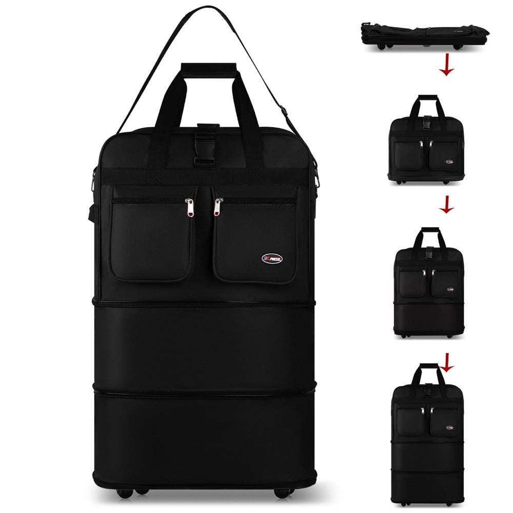 Carry On Luggage – 40 Inch, Expandable, Foldable, Spinner Wheels – detail view 13