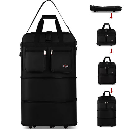 Carry On Luggage – 40 Inch, Expandable, Foldable, Spinner Wheels – detail view 15