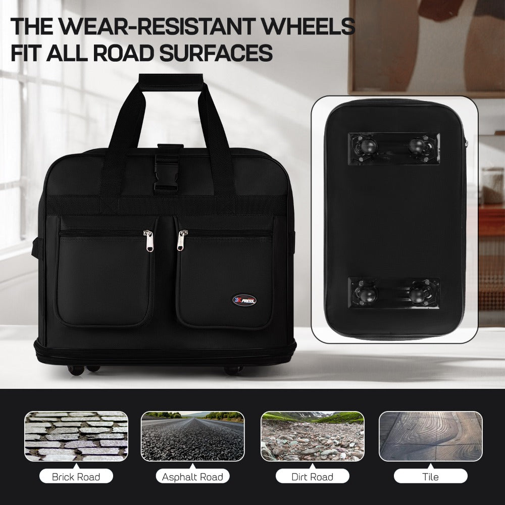 Carry On Luggage – 40 Inch, Expandable, Foldable, Spinner Wheels – detail view 26
