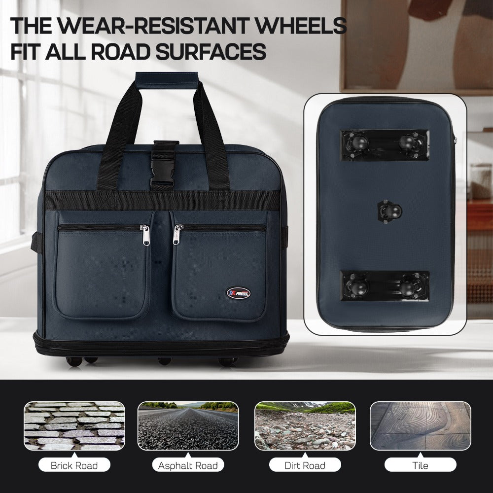 Carry On Luggage – 40 Inch, Expandable, Foldable, Spinner Wheels – detail view 29