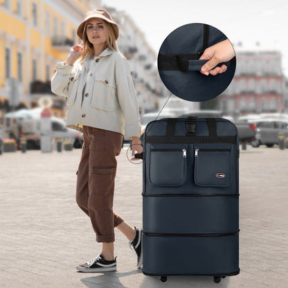 Carry On Luggage – 40 Inch, Expandable, Foldable, Spinner Wheels – detail view 33
