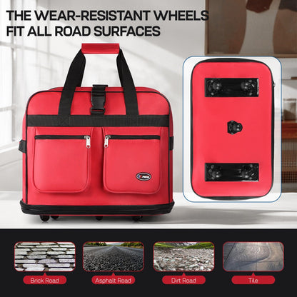 Carry On Luggage – 40 Inch, Expandable, Foldable, Spinner Wheels – detail view 35