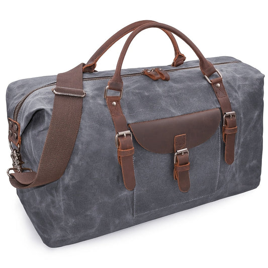 Carry On Luggage – Canvas, Waterproof, Oversized, for Travel – front view - product view 14