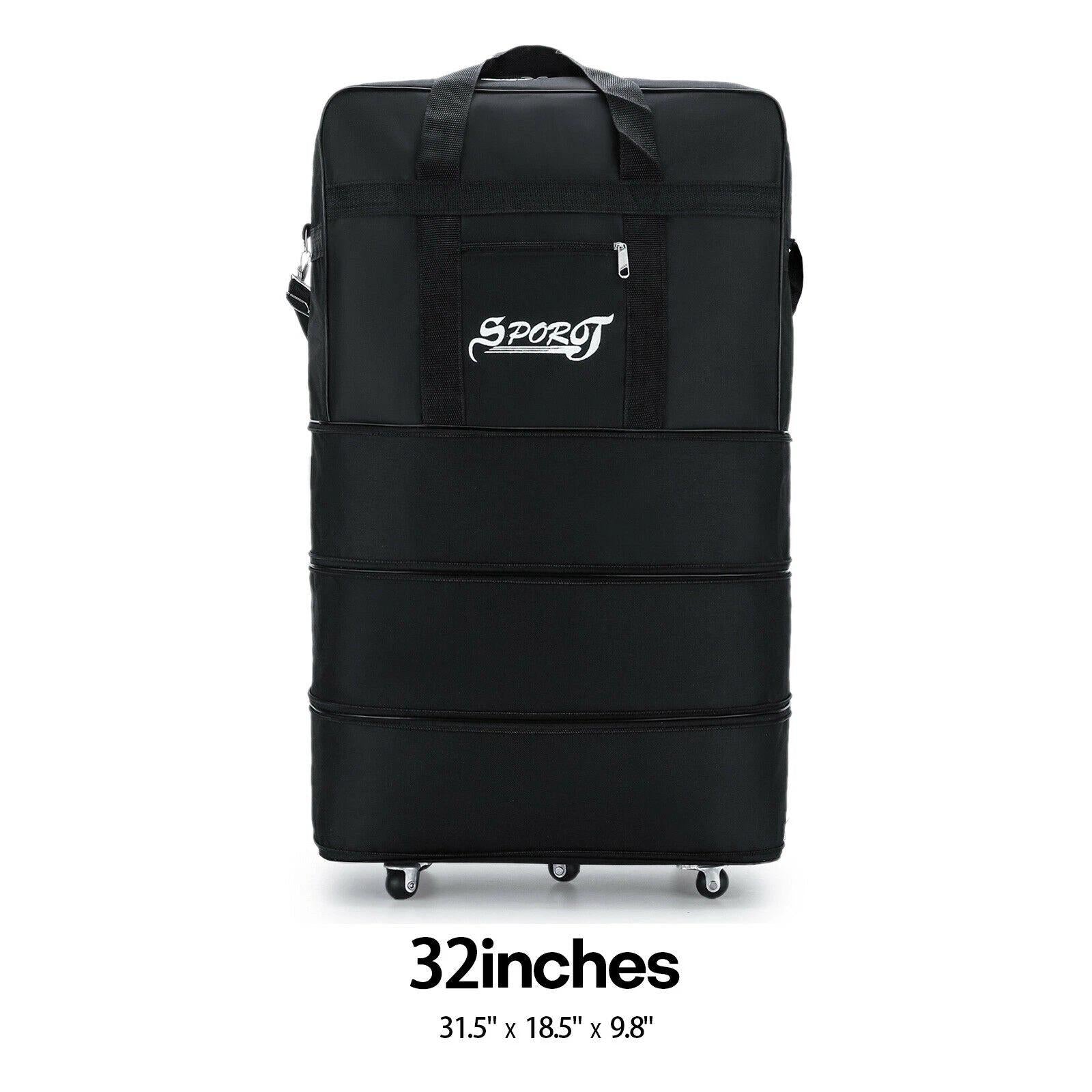 Carry On Luggage – Expandable, Foldable, for Travel – front view - product view 18