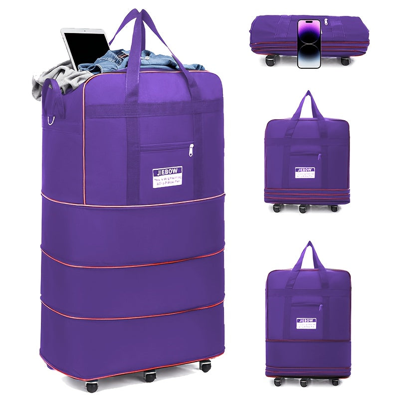 Carry On Luggage – Foldable, Large Capacity, Expandable, for Travel – detail view 11