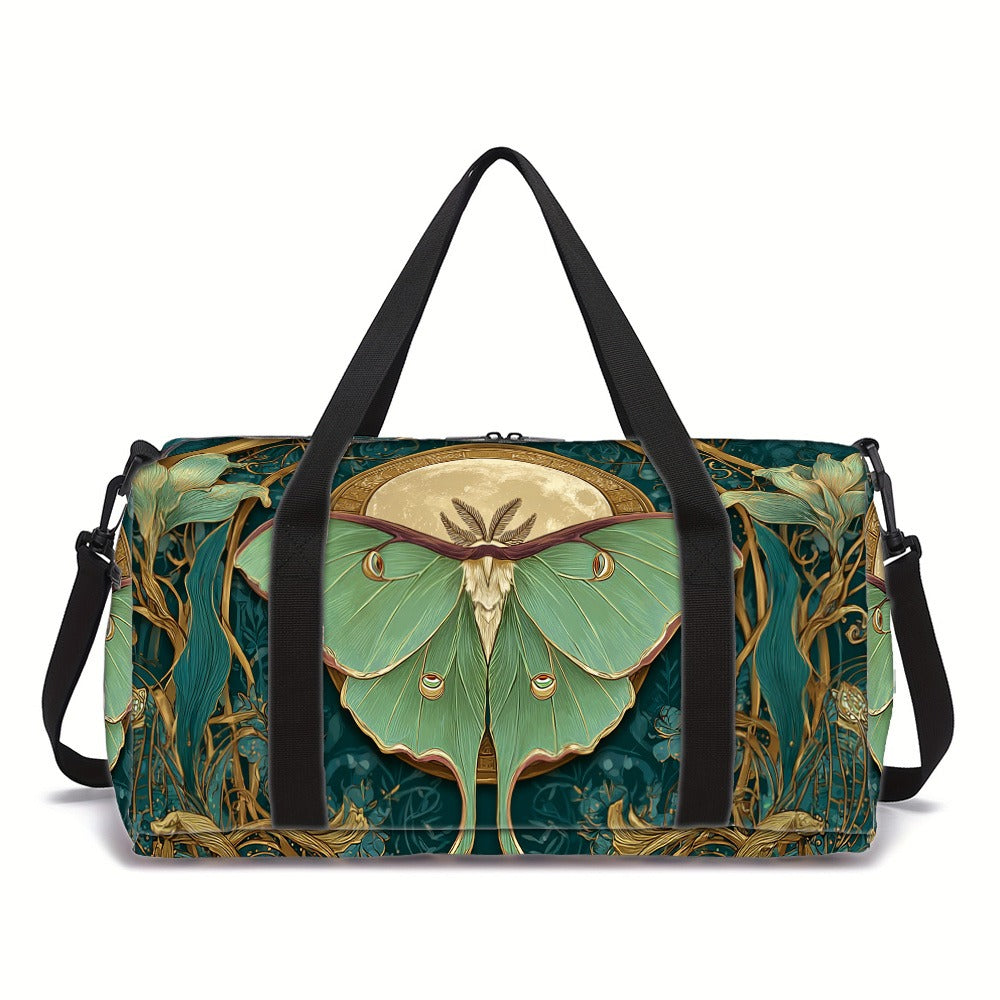 Carry On Luggage – Large Capacity, Adjustable Strap – front view