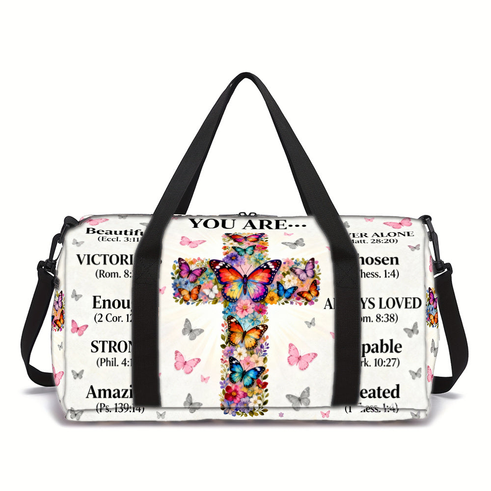Carry On Luggage – Large Capacity, Adjustable Strap – front view - product view 12