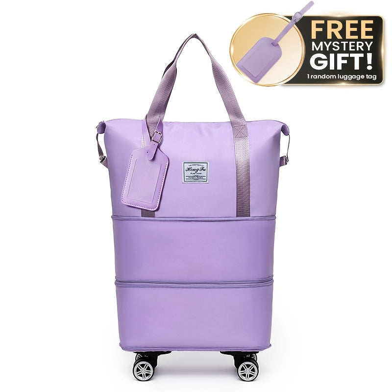 Carry On Luggage – Nylon, Expandable, Foldable, for Travel – detail view 2
