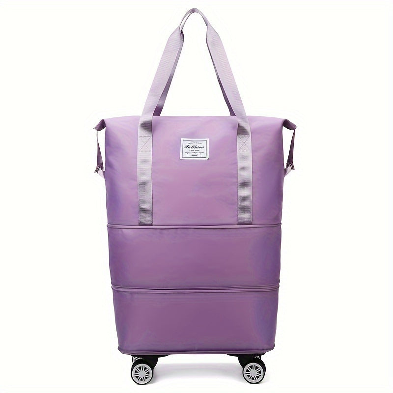 Carry On Luggage – Nylon, Foldable, Large Capacity, Lightweight – detail view 12