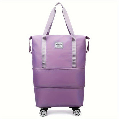Carry On Luggage – Nylon, Foldable, Large Capacity, Lightweight – detail view 12