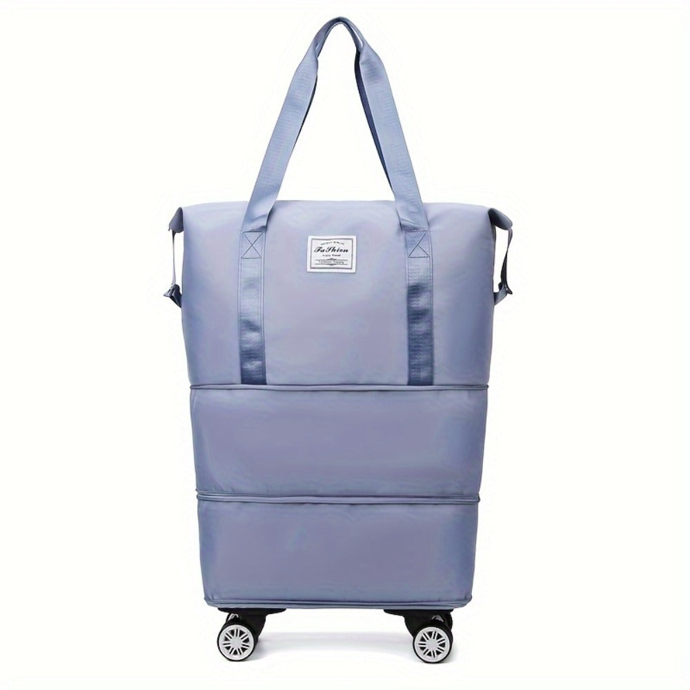 Carry On Luggage – Nylon, Foldable, Large Capacity, Lightweight – detail view 2