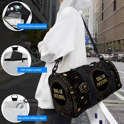 Carry On Luggage – Polyester, Large Capacity, Adjustable Strap, for Travel & Everyday – detail view 8