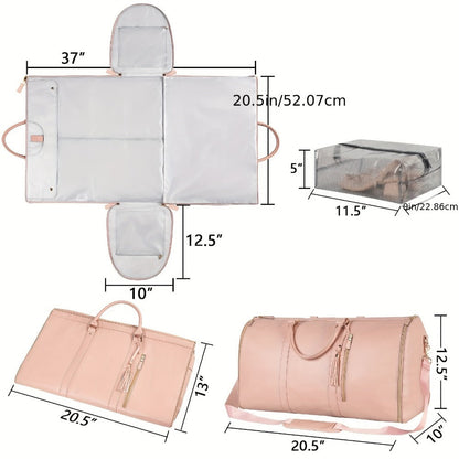 Carry On Luggage – for Travel, Garment In Hanging Duffle Carry – detail view 4