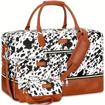 Carry On Luggage – for Travel, Large Weekender Shoe Compartment Duffel – detail view 3