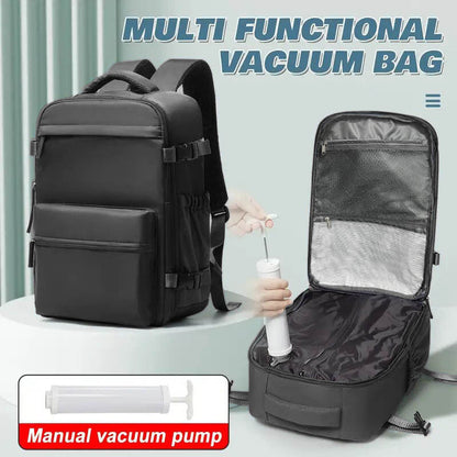 Carry On Luggage – for Travel, Vacuum Compression Air Pump Carry – front view - product view 16