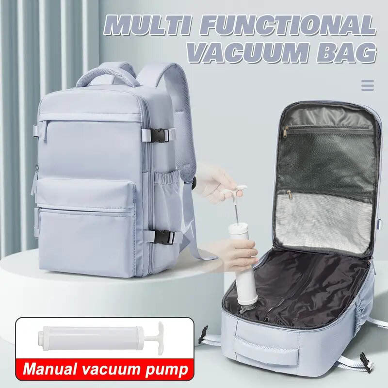 Carry On Luggage – for Travel, Vacuum Compression Air Pump Carry – detail view 2