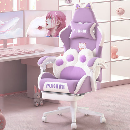 Gaming Chair shown in the Purple option