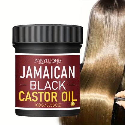 Jamaican Black Castor Oil Hair Milk for Women & Men - Revitalizing Formula, Natural Volume & Smoothness