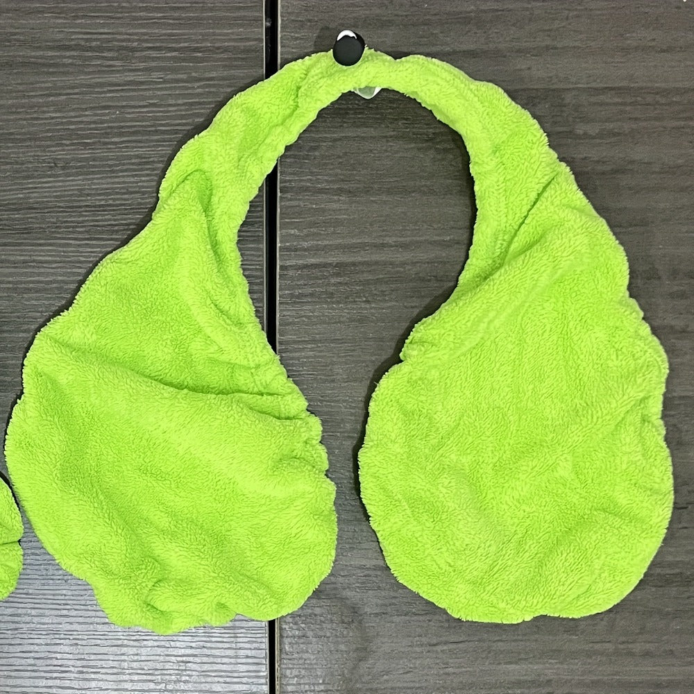 Towel Bra Wrap Double-Sided Coral Fleece 450GSM Strapless Hanging Neck Chest Wrap for Beach for Entryways, Bedrooms and Living Spaces