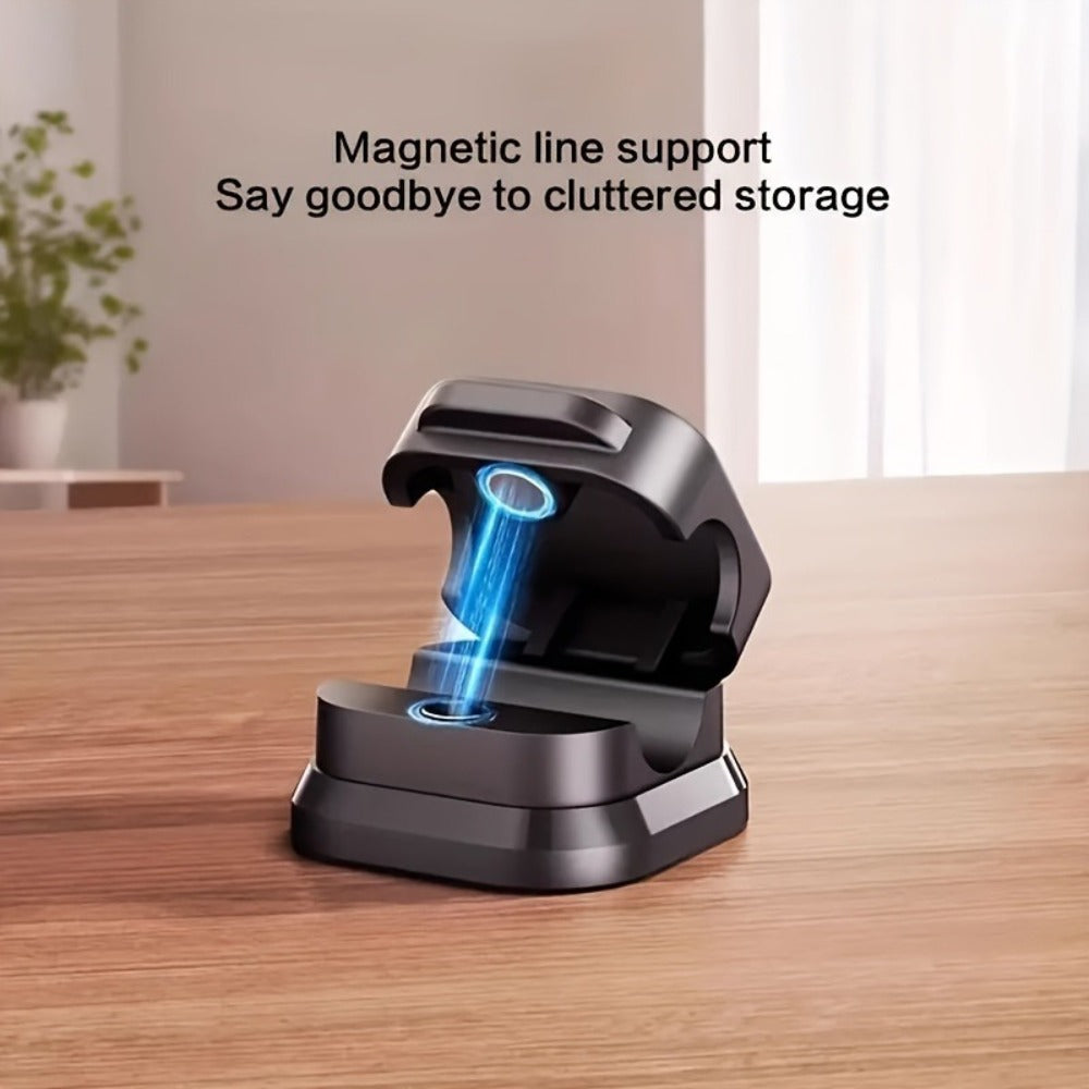 Silicone Cable Clips Self-Adhesive 16 Pcs – Reusable Cable Organizer & Wire Management for Desk, Car & Office, Universal Data Cable Holder