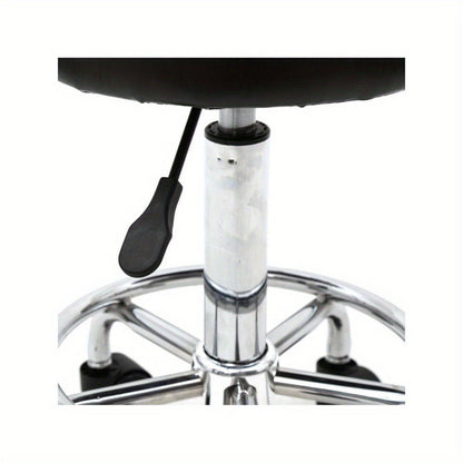 Adjustable Height Bar Stool with Backrest & 360° Swivel – Modern Counter Stool Rotating Chair for Kitchen