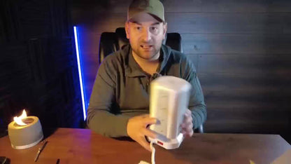 PD18W USB-C Power Strip Tower 21-in-1, 16 AC Outlets & 5 USB Ports, 1500J Surge Protector, Angled Flat Plug