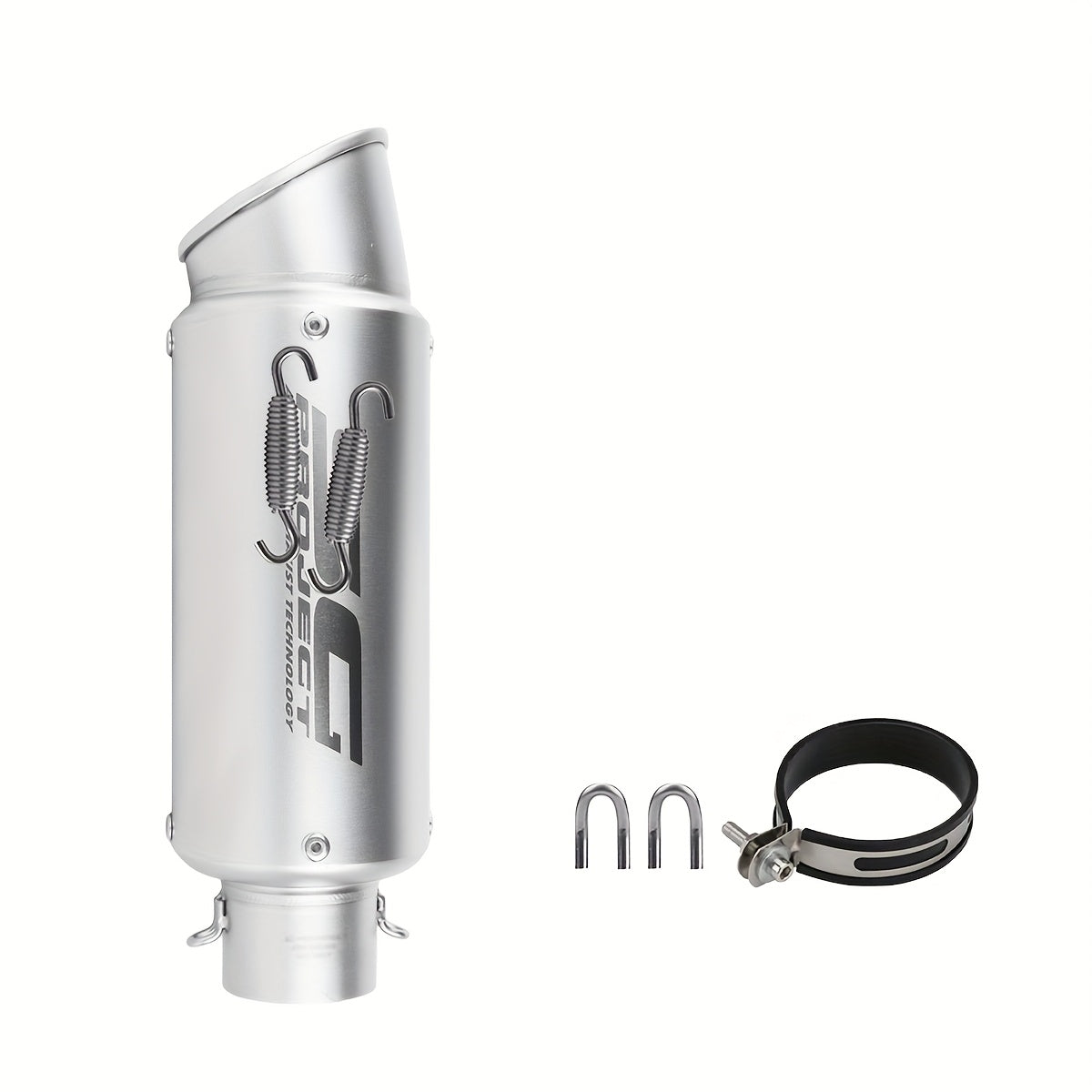 Motorcycle Exhaust Pipe 51mm & 60mm – Stainless Steel Slip-On for NMAX 125/155, Suzuki GSX650F, GSX1250 & GSX650R | Performance Exhaust