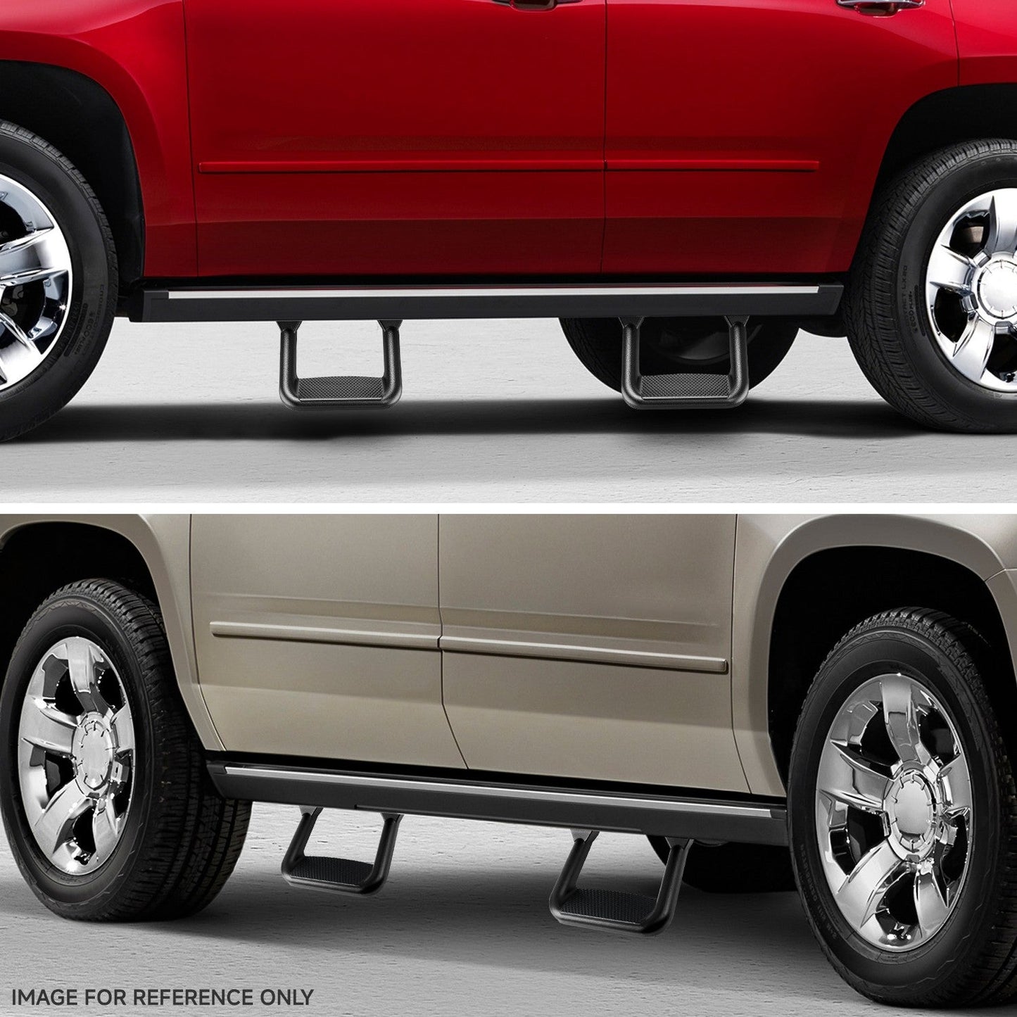 Aluminum Side Step Pad for Truck SUV – Universal Fit, 350 lbs Capacity, Non-Slip, Fits Chevy GMC Ford Dodge Ram Toyota Nissan Pickup