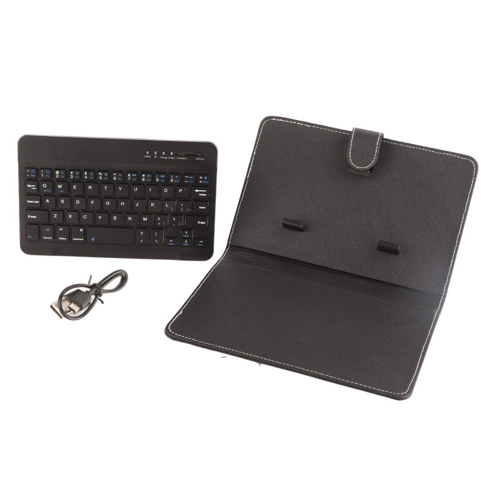 Collapsible Bluetooth Keyboard with Built-In Phone Stand, Wireless Portable Keyboard for Smartphones Tablets Laptops